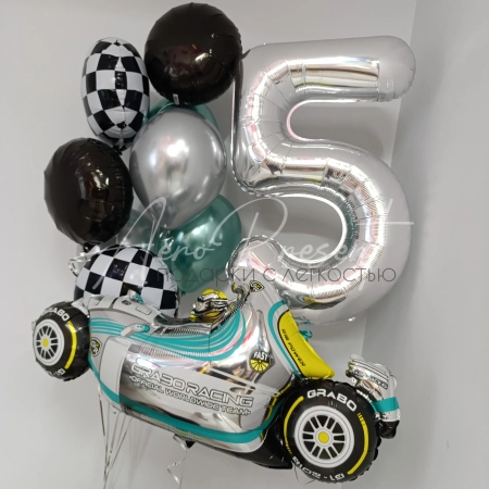 Набор шаров "Скорость, мощь, праздник"